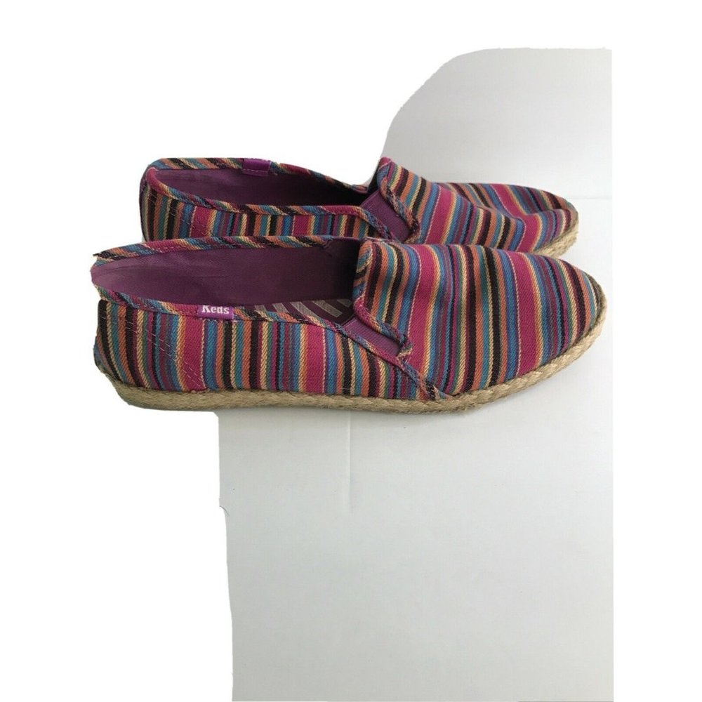 KEDS MULTI COLOR SLIP ON TENNIS ATHLETIC SHOES WOM